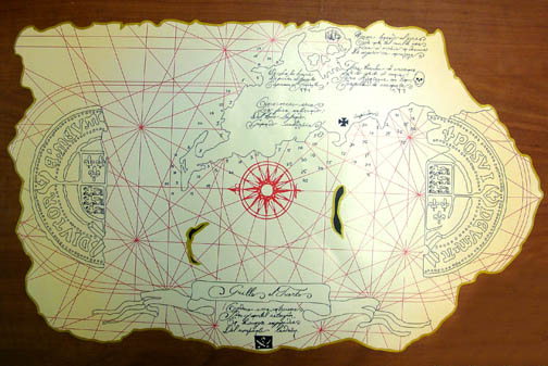 goonies treasure map